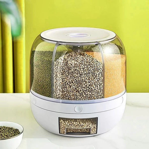 Rotating Food Storage Dispenser