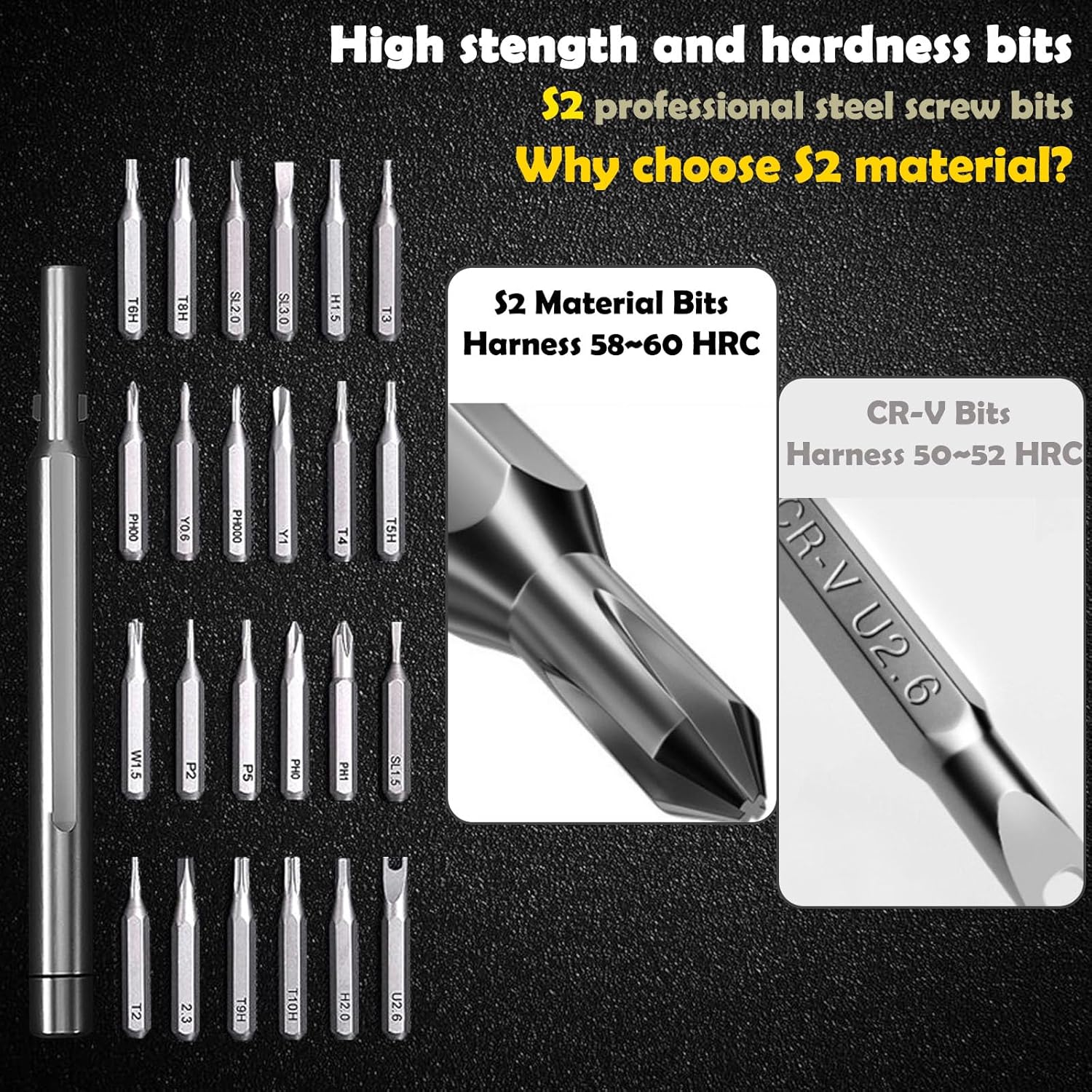 27 in 1 Small Screwdriver Set Magnetic